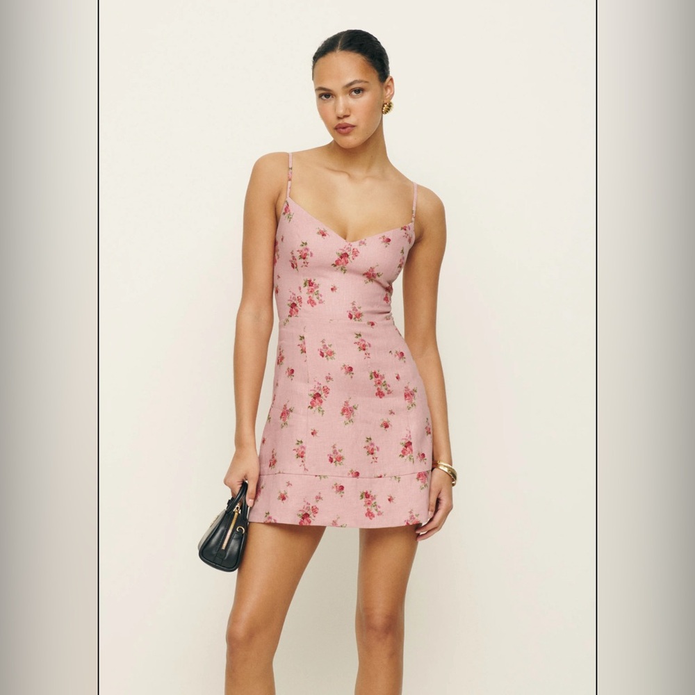 Reformation Holt Linen Dress